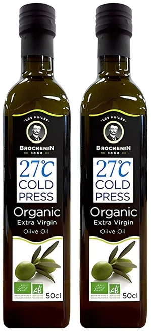 브로슈낭 유기농엑스트라버진 올리브유, 500ml, 2개 - 쿠팡