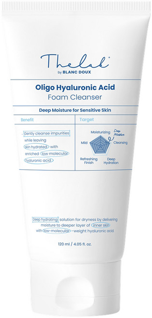 더랩바이블랑두 올리고 히알루론산 폼 클렌저, 120ml, 1개