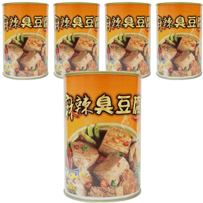 阿進師 麻辣臭豆腐, 425g, 5罐