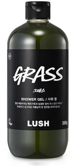 러쉬 그래스 샤워 젤, 560g, 1개