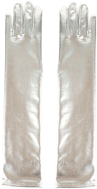 럭셔리 파티장갑, 실버, 1세트