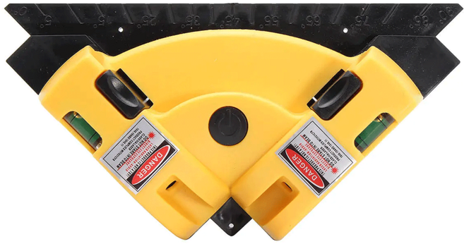 DAHN 達恩 90度雷射紅外線直角測量/水平儀, 1個