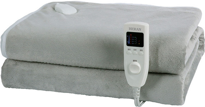 HERAN 禾聯 法蘭絨雙人電熱毯 HEB-12N3, 160 x 130cm