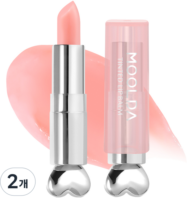 물다 틴티드 립 밤, 2개, 3g, LB01 설렌가밤