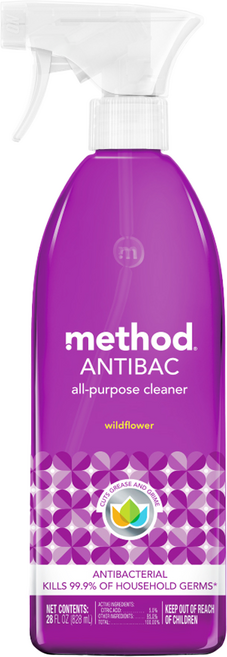 method 美則 全方位抗菌清潔劑 百花香, 828ml, 1瓶