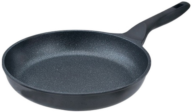 MiyAco 米雅可 礦岩鑄造 不沾平底鍋 單把 無蓋 MY-B09F280, 28cm, 1個