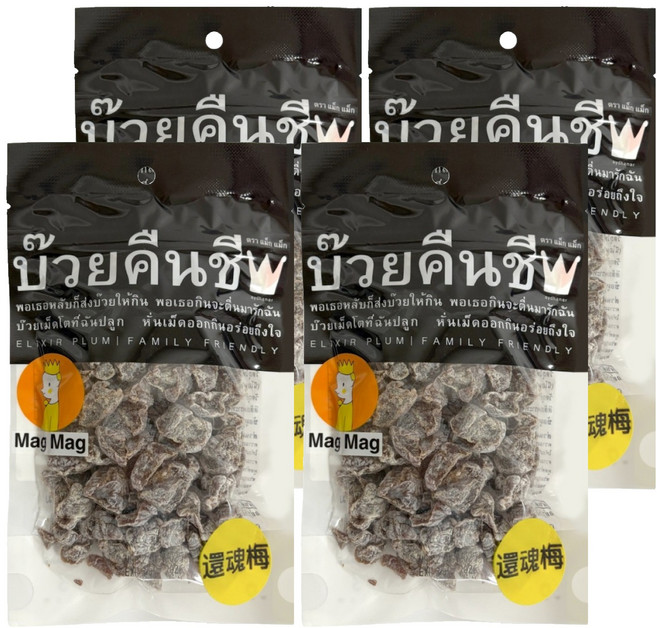 Mag Mag 泰國還魂梅, 186g, 4包