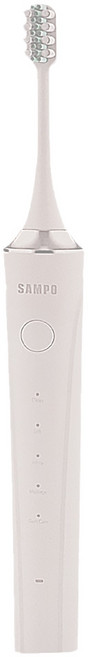 SAMPO 聲寶 五段式音波震動牙刷 電動牙刷, TB-Z22U3L-W, 白色, 1支