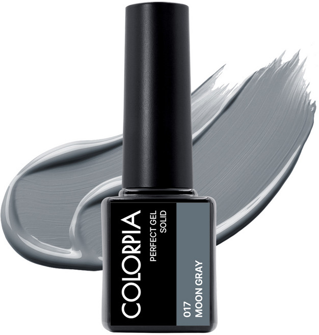 칼라피아 원스텝 솔리드 컬러 젤네일, 017 문 그레이, 6g, 1개