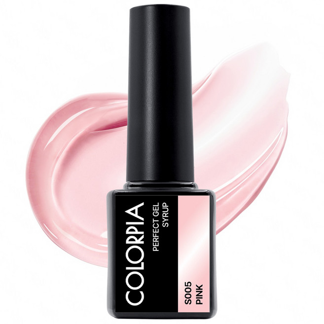 칼라피아 원스텝 시럽 젤네일, S005 핑크, 6g, 1개