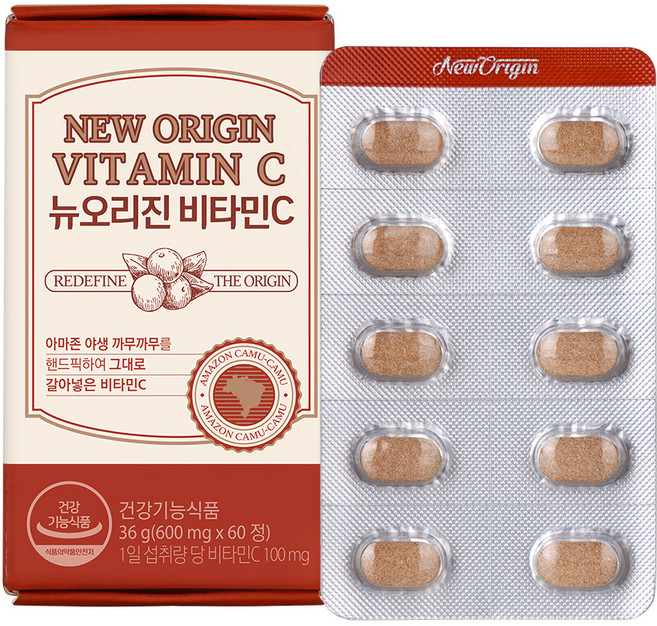 유한건강생활 뉴오리진 비타민C 36g, 60정, 1개