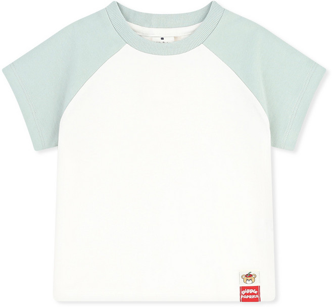 MilkBaby 아동용 귀여운 라글란 티셔츠