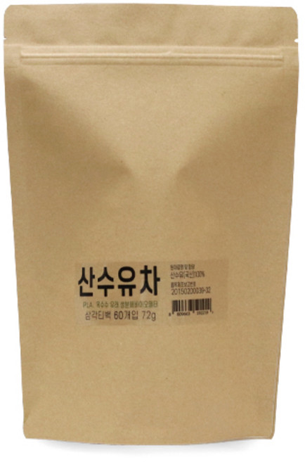 아이앤티 산수유차 삼각 티백 60p, 1.2g, 60개입, 1개