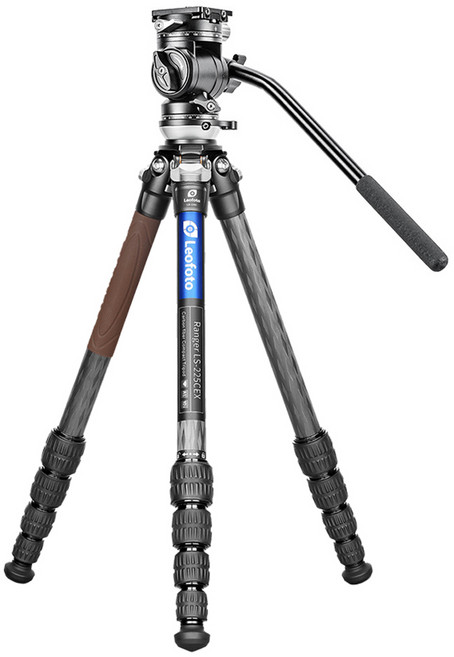 레오포토 초경량 카본 비디오 삼각대, LS-225CEX+BV-1R, 1개