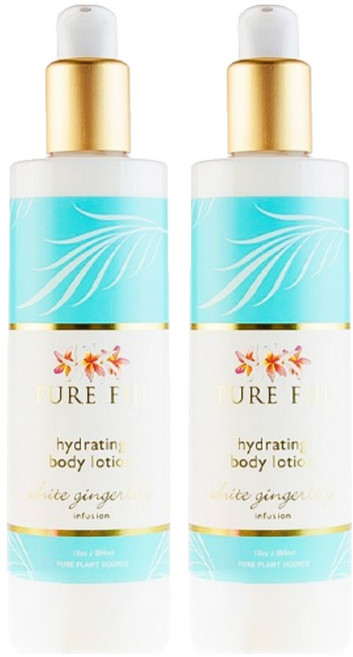 퓨어피지 하이드레이팅 바디로션 화이트진저릴리 꽃향, 2개, 350ml