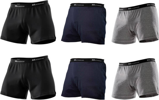 non-no 儂儂 男款 涼感平口褲6件