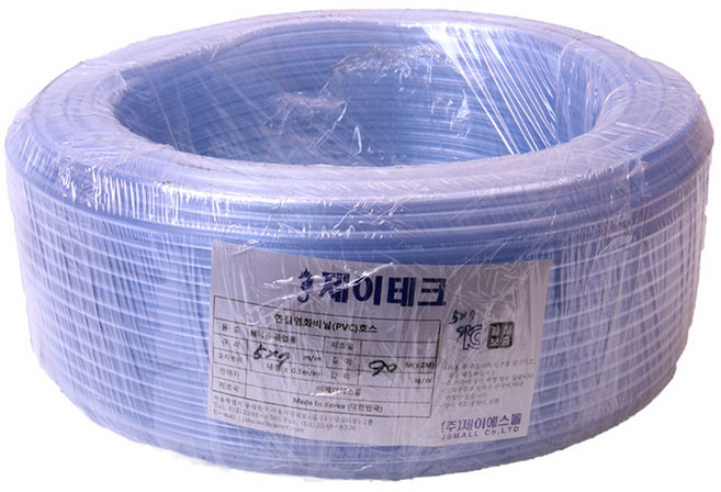 JTECH 수평호스 투명, 1개