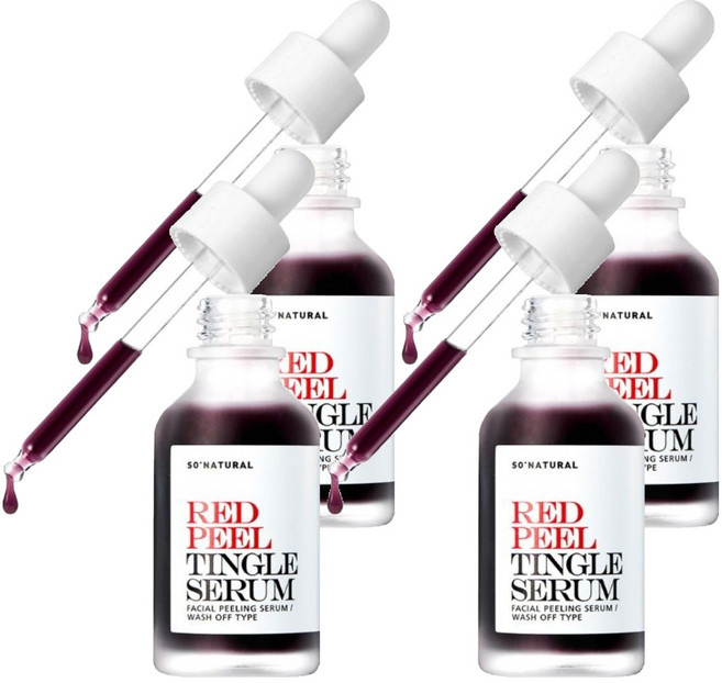 쏘내추럴 레드 필 팅글 세럼, 35ml, 4개