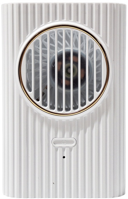 KINYO 復刻3用輕巧掛脖風扇, UF-176, 白色