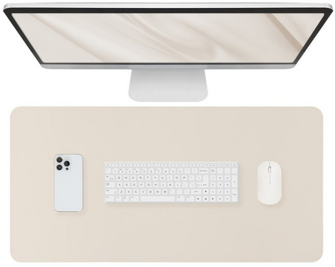 Changsin Living 昌信生活 FRANCO 皮革防滑桌墊, 象牙白