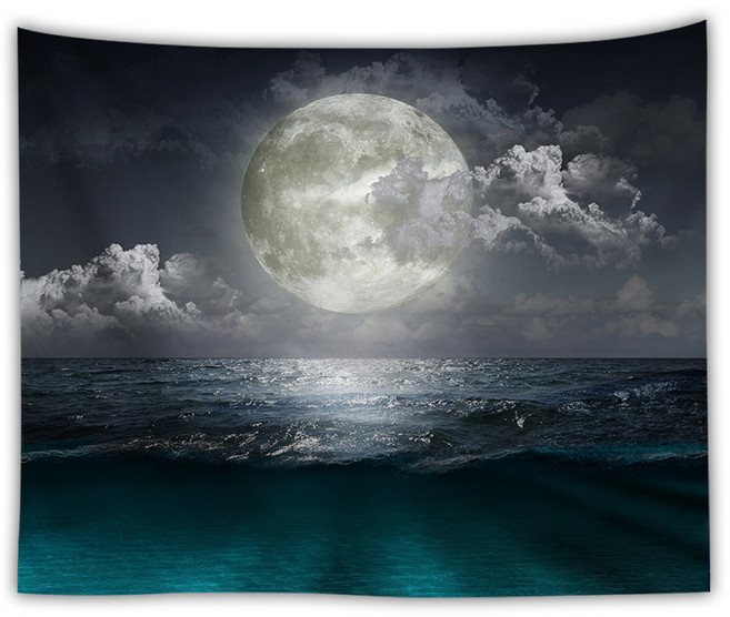 마켓A 아름다운 밤하늘의 달 태피스트리, TYPE5