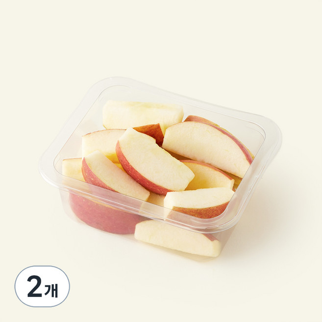 All바른농장 바로먹는 사과, 250g, 2팩