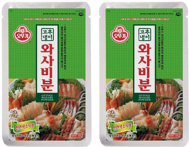 OTOKI 不倒翁 山葵粉, 300g, 2包
