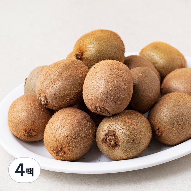 곰곰 국내산 참다래 그린키위(주스용), 1kg(미니), 4팩