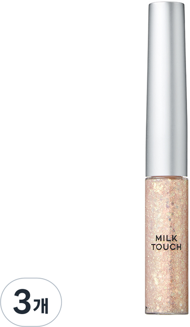 밀크터치 페어리 쥬얼 아이 글리터, 2 핑크 스플래쉬 쥬얼리, 3개