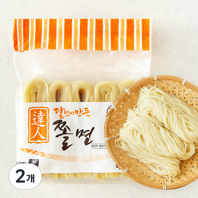 달인 달인이 만든 쫄면 5인분, 1kg, 2개