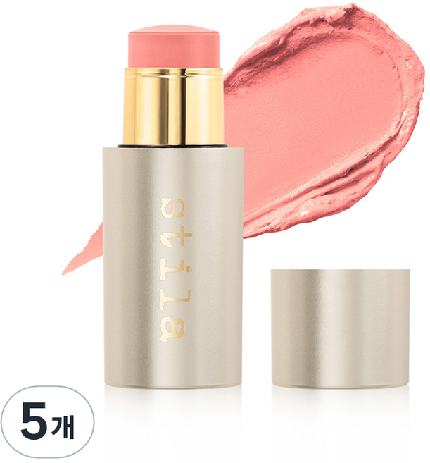 스틸라 컴플리트 하모니 립 앤 치크 스틱 6g, 쉬어 거베라, 5개