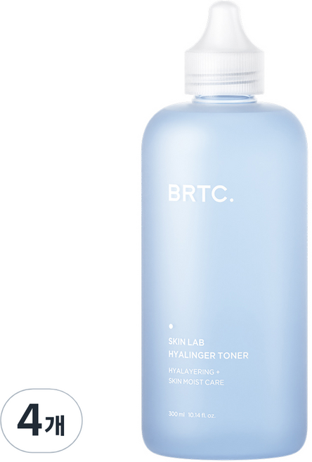 BRTC. Skin Lab 玻尿酸化妝水, 300ml, 4個