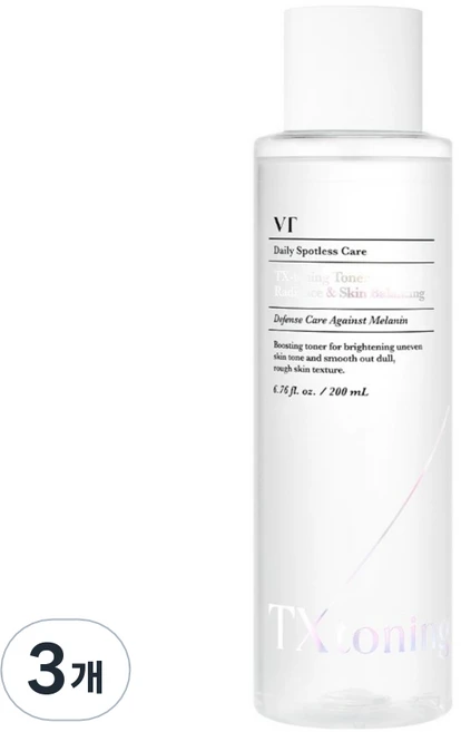 브이티코스메틱 티엑스토닝 토너, 200ml, 3개 - 쿠팡