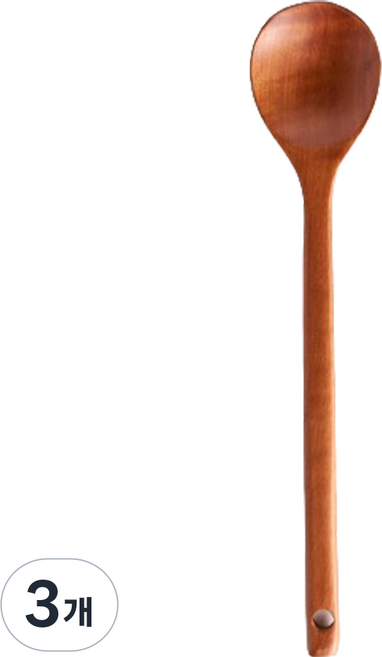Woody Vine 長安木製料理匙 29.5cm, 3個, 單一顏色