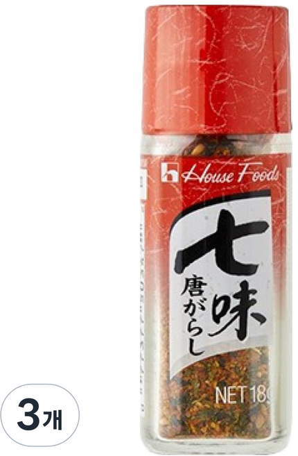 하우스푸즈 시치미, 18g, 3개