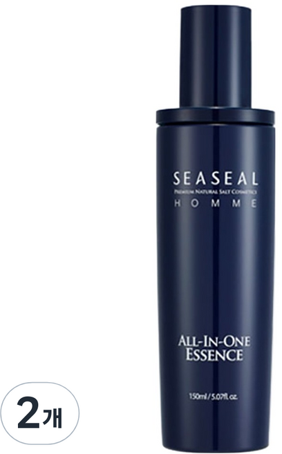 씨실 인산가 밤부솔트 죽염 옴므 올인원 에센스, 2개, 150ml