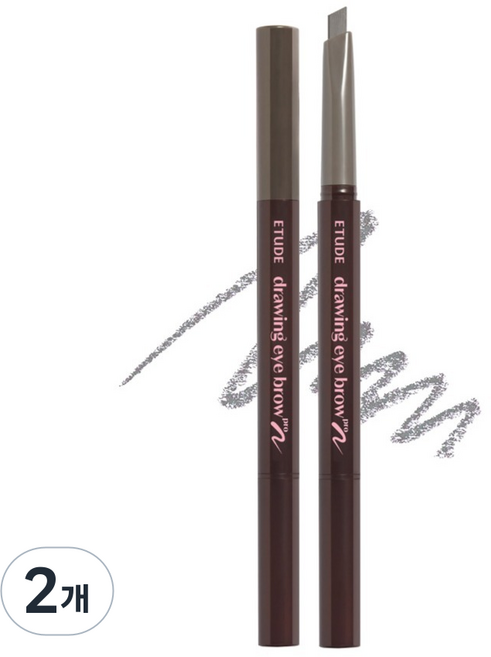 에뛰드 드로잉아이브로우 프로 0.25g, 05 그레이, 2개