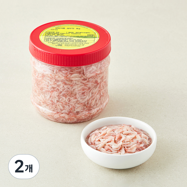 일미식품 새우젓, 1kg, 2개