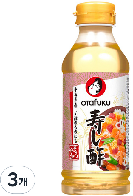 오타후쿠 스시스 초밥용 식초, 300ml, 3개