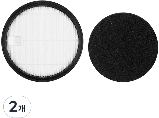 홈플래닛 230W 파워 무선청소기 전용 헤파필터, 2개, HEPA Filter-VC2206