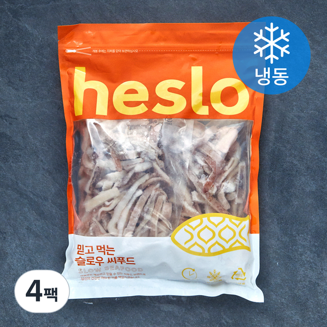 해슬로 오징어채 (냉동), 500g, 4개