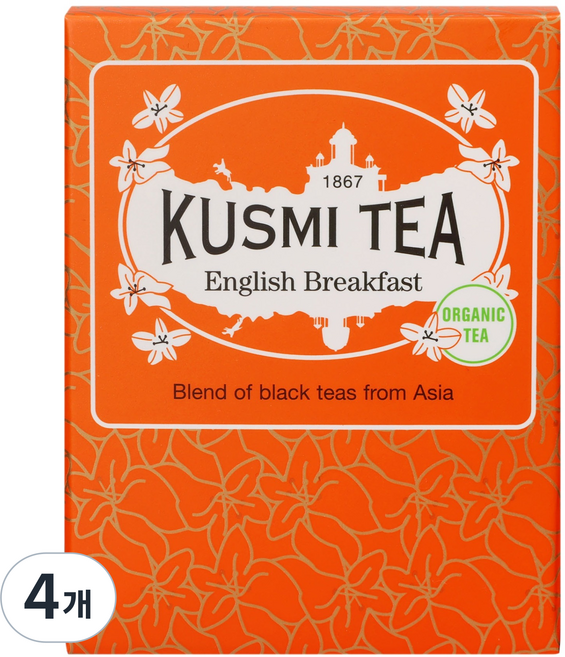 KUSMI TEA 有機英式早餐茶包