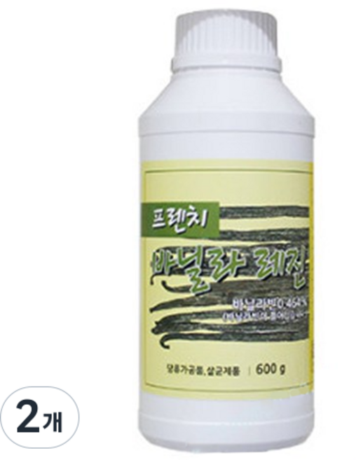 SIB선인 프렌치바닐라 레진, 600g, 2개