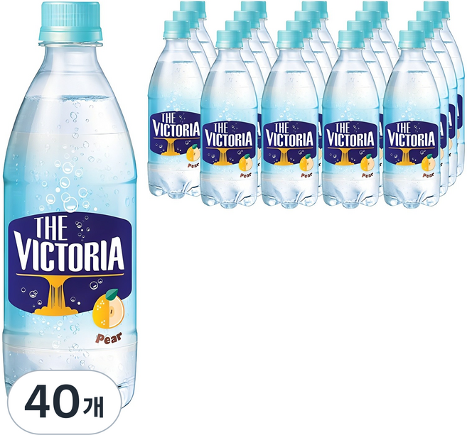 웅진빅토리아 배 탄산음료, 40개, 500ml