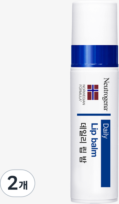 뉴트로지나 모이스춰라이져 SPF15 립밤, 무향, 4g, 2개, 단품