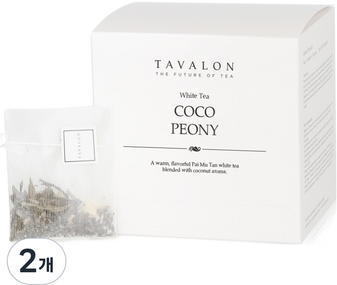 타바론 코코 피오니 차, 2g, 15개입, 2개