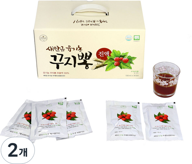 새만금유기농꾸지뽕 진액, 2개, 3L