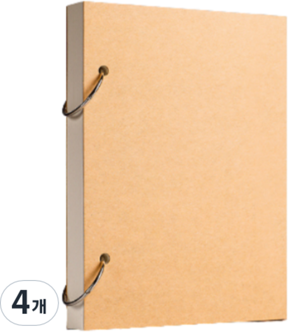 스타리움 크로키 드로잉북 무지 스케치북 160g, A5, 75매, 4개