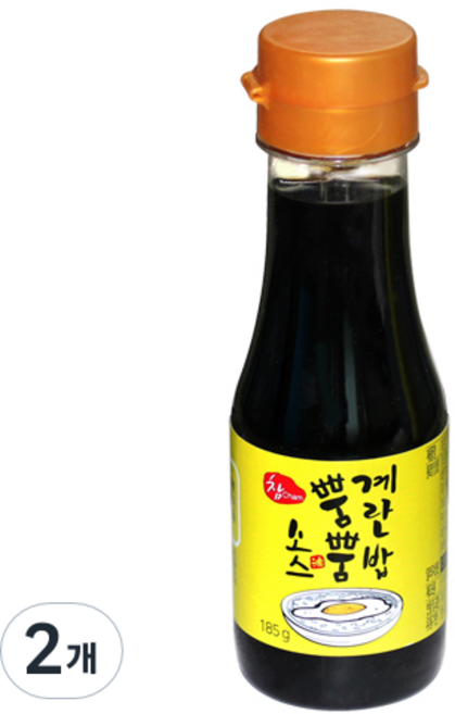 참 계란밥 뿜뿜 소스, 185g, 2개
