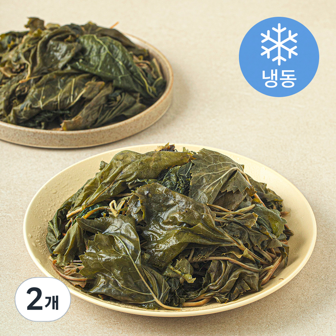 나물투데이 데친 건 취나물 (냉동), 2개, 1kg